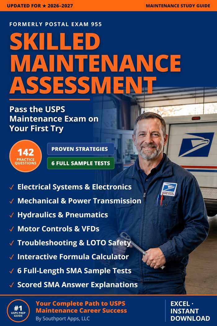 USPS SMA Study Guide cover
